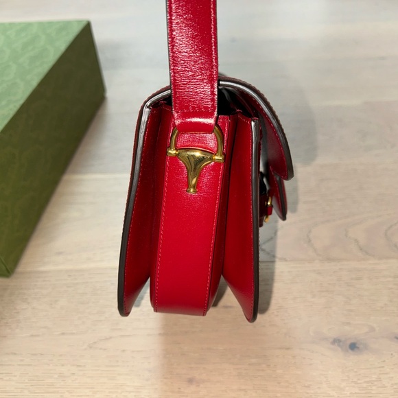 **SOLD** Gucci Horsebit 1955 Shoulder bag - Authentic - Picture 4 of 10